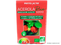Acérola 1000 Bio 26 comprimés