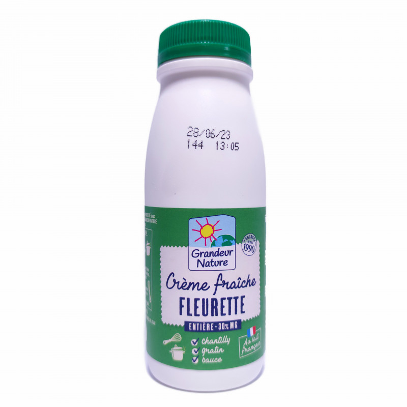 Crème Fraîche Fleurette Bio 25cl