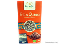 Trio de Quinoa Blanc Rouge Noir Bio 500g