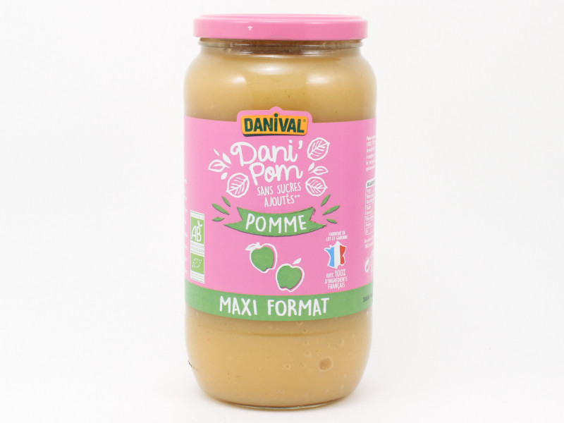 Dani'Pom Purée de Pomme Bio 1050g