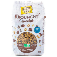 Céréales Déjeuner Krounchy Chocolat Bio 1kg