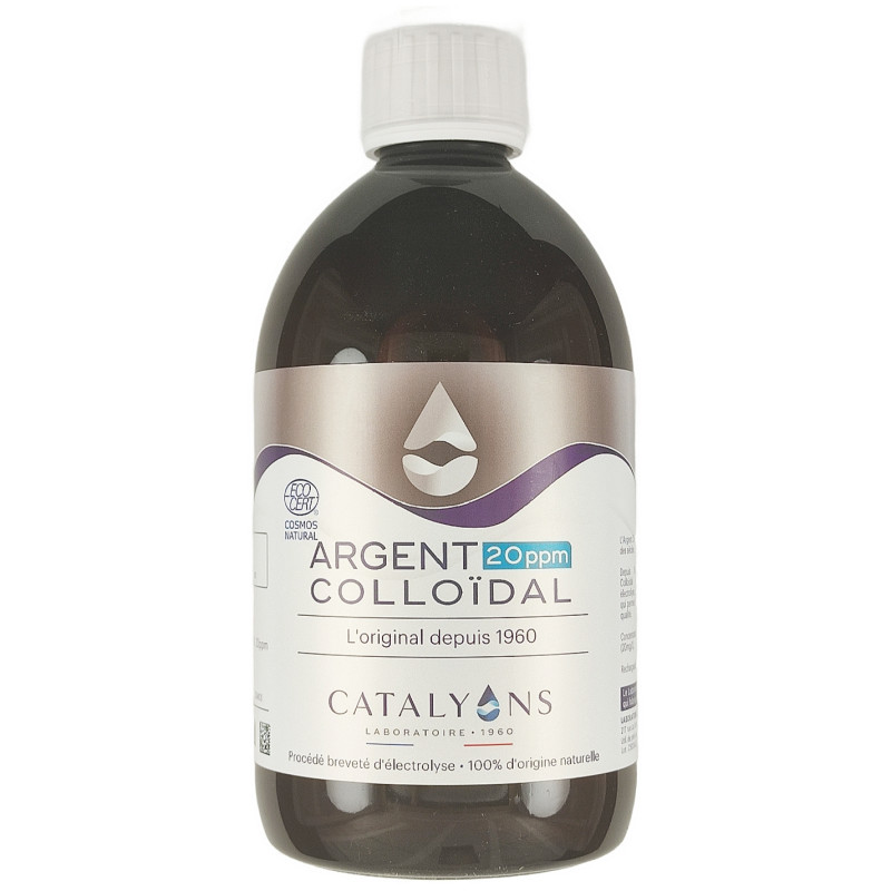 Argent Colloïdal 20ppm 500ml