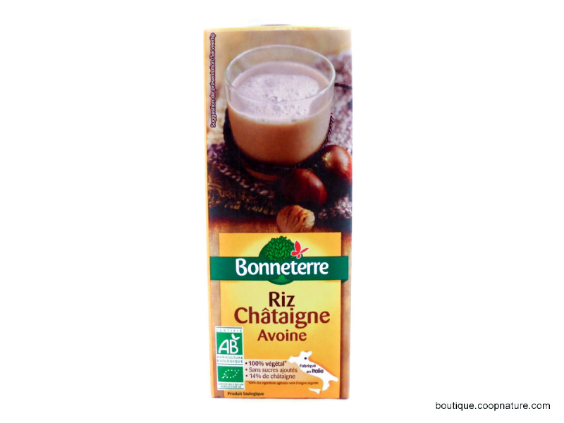 Boisson de Riz Châtaigne et Avoine Bio 1L