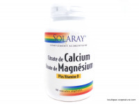 Citrate de Calcium et Magnésium 90 capsules