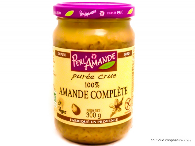 Purée Crue d'Amande Complète Bio 300g