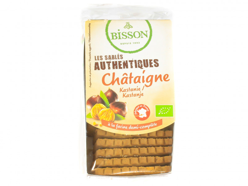 Les Sablés Authentiques Châtaigne Bio 180g