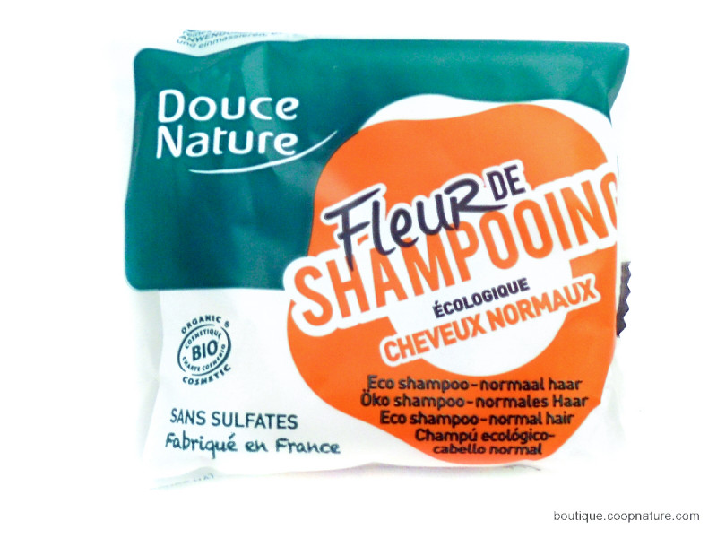 Fleur de Shampooing Ecologique Cheveux Normaux Ecocert Bio 85g