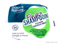 Fleur de Shampooing Ecologique Cheveux Gras Ecocert Bio 85g