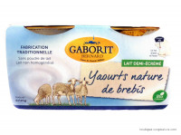 Yaourts Lait de Brebis Natures Bio 4x125g