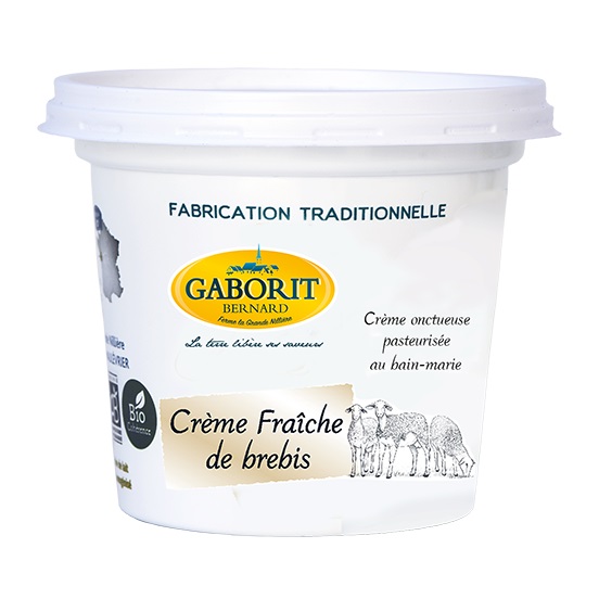 Crème Fraîche de Brebis Bio 25cl