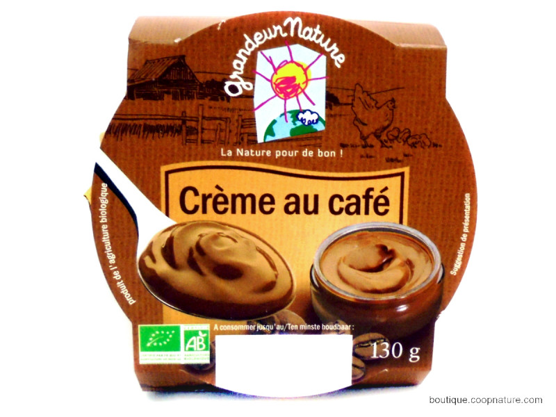 Crème au Café Bio 130g