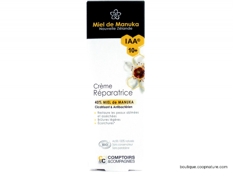 Crème Réparatrice IAA10+ Ecocert Bio 40ml