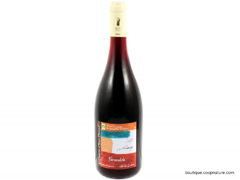 Vin Rouge Gamay Farandole A.O.P. Bio 75cl