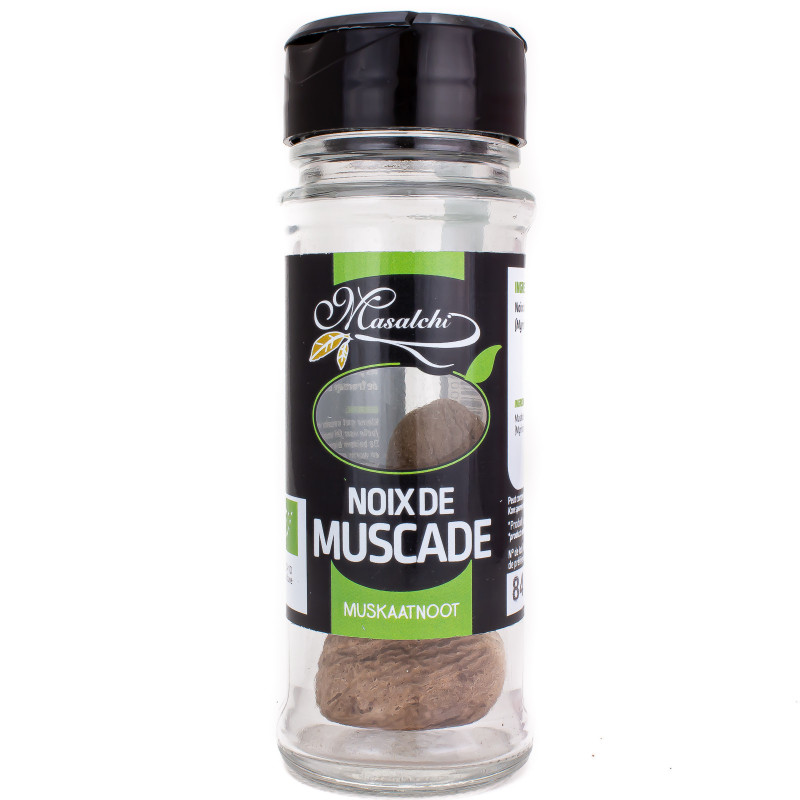 Noix de Muscade Pot en Verre Bio 20g