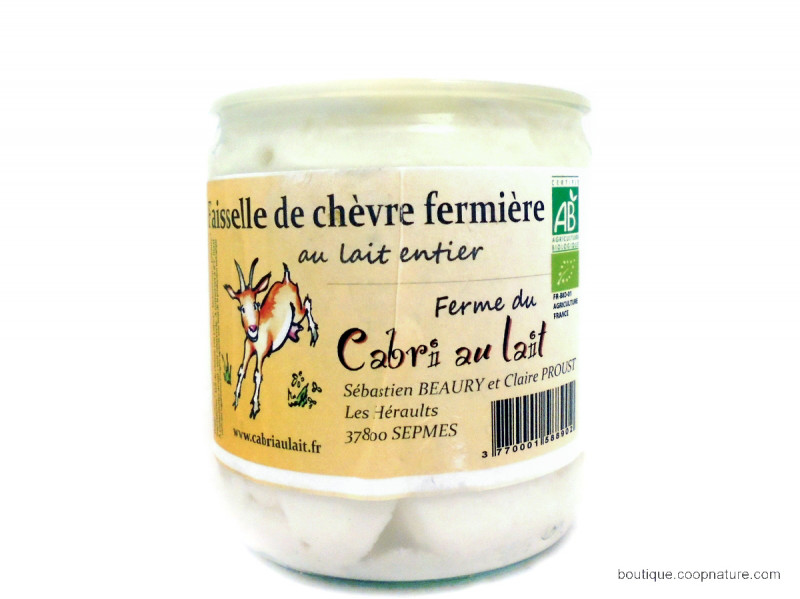 Faisselle Fermière Bio 425g