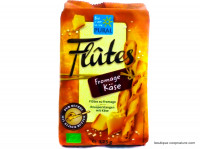 Biscuits Apéritifs Flûtes au Fromage Bio 125g