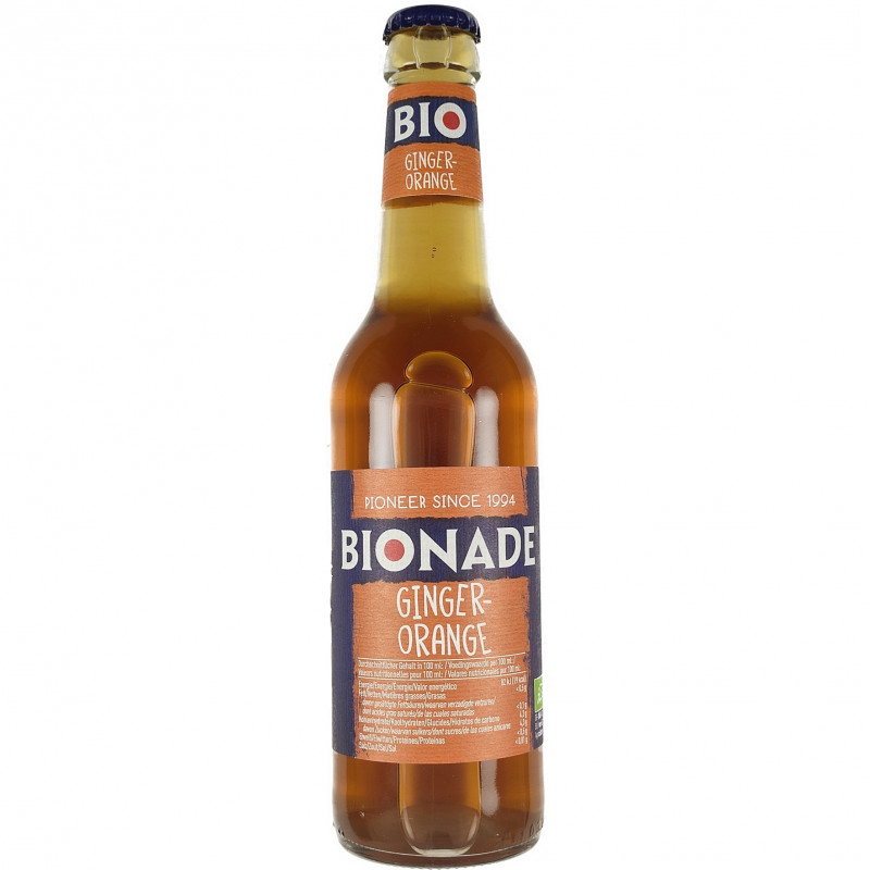 Orange Gingembre 33cl Bio