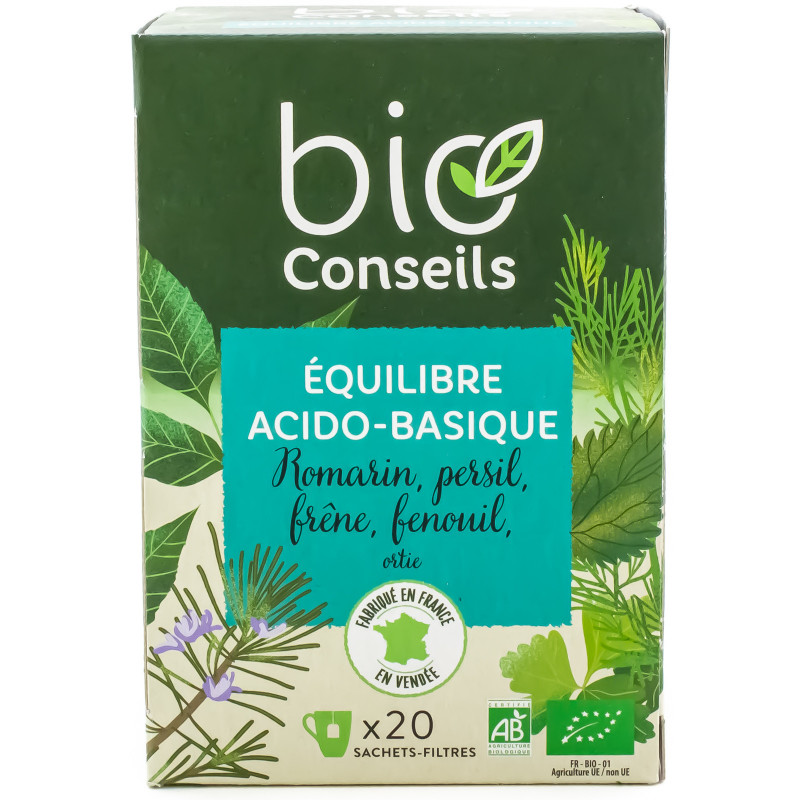 Infusion Équilibre Acido Basique Bio 20 sachets