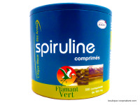 Spiruline Ecocert 500 Comprimés