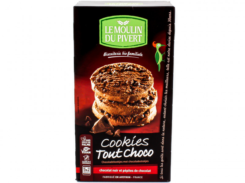 Cookies Tout Choco Bio 175g