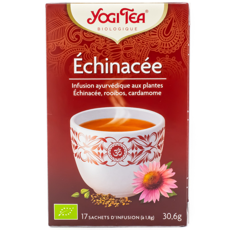 Infusion Ayurvédique Échinacée Bio 17 sachets