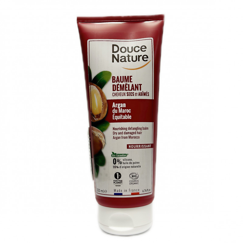 Baume Démêlant Nourrissant à l'Huile d'Argan Bio 200ml