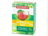 Acérola 500 Vitamine C Bio 24 Comprimés