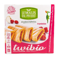 Biscuits Fourrés à la Framboise Twibio Bio 150g