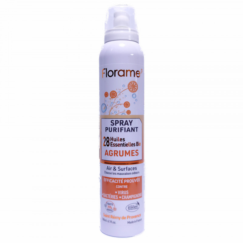 Spray Purifiant aux Agrumes Bio 180ml