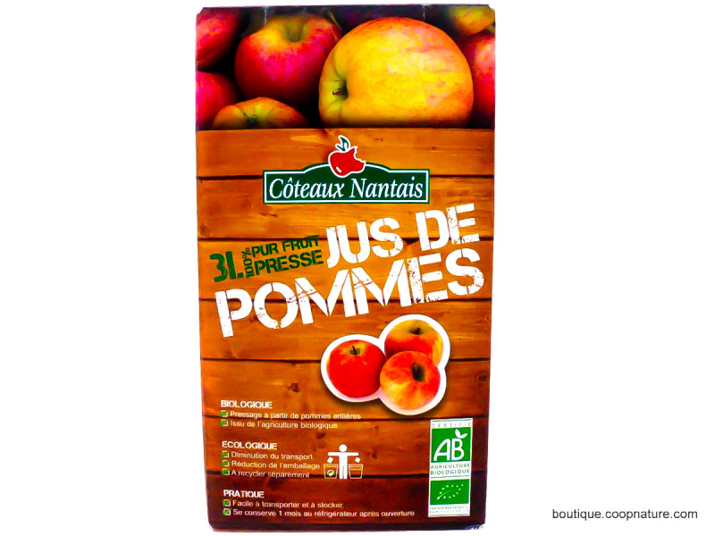 Jus de Pomme Bio 3L