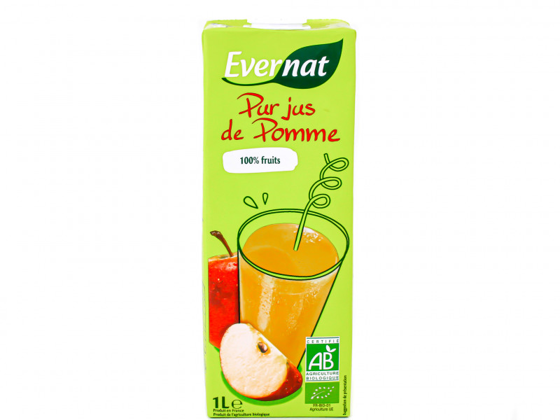 Pur Jus de Pomme 100% Fruits Bio 1L