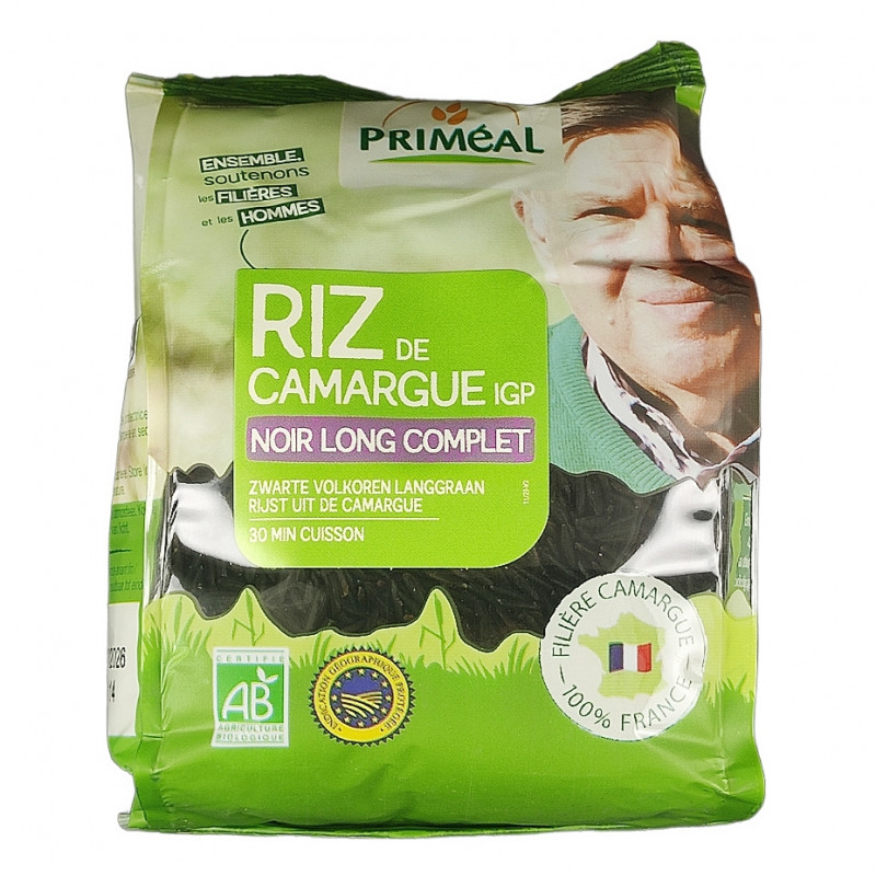 Riz de Camargue Noir Long Complet 250g Bio