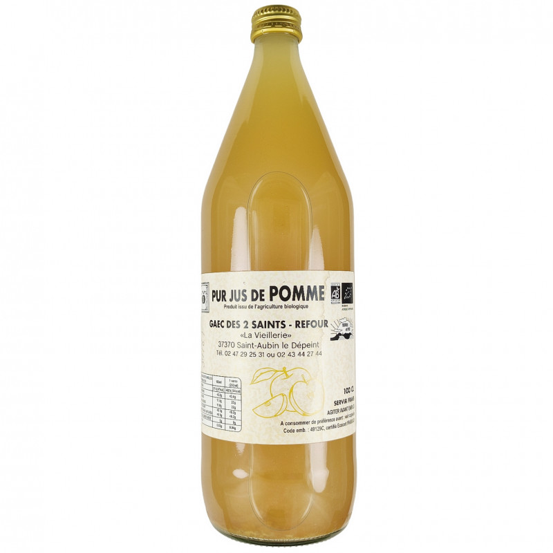Pur Jus de Pomme Bio 100cl