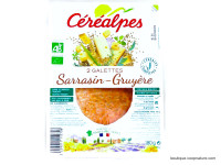 Galettes Sarrasin & Gruyère Bio 2x90g