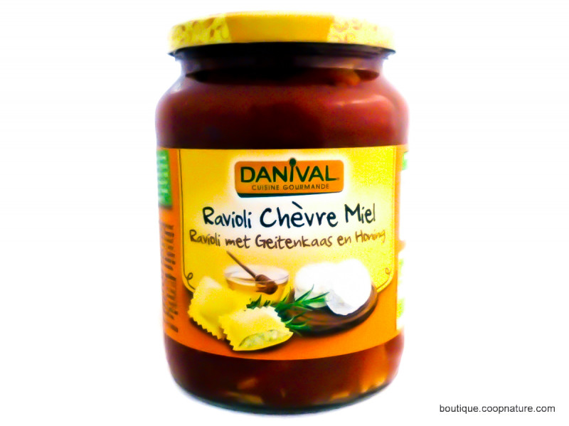 Raviolis Chèvre et Miel Bio 670g