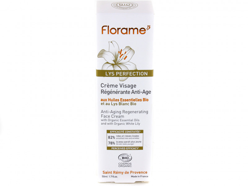 Crème Visage Régénérante Anti-âge Ecocert Bio 50ml