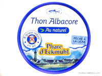 Thon Albacore au Naturel Teneur en Sel Réduite 160g