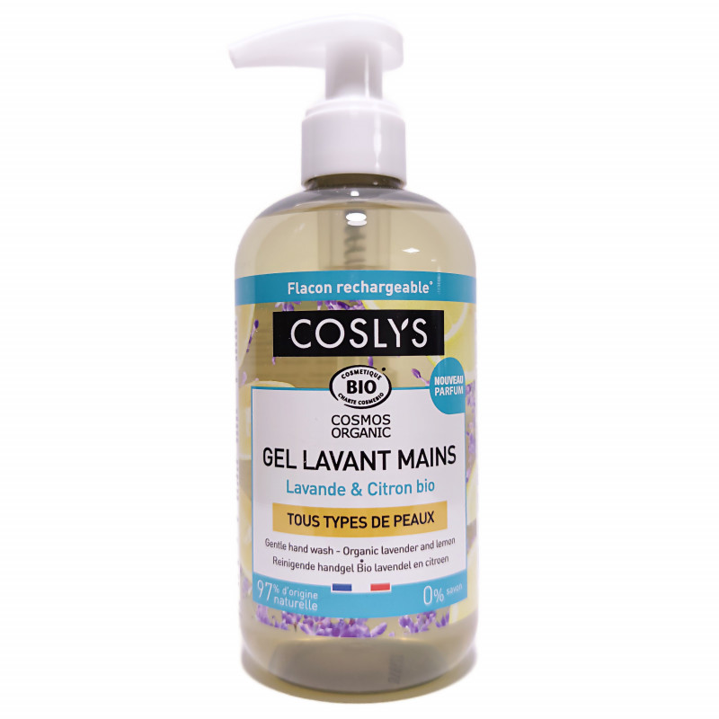 Gel Lavant Mains Lavande Citron 300ml Bio