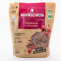 Céréales Müesli Framboise Chocolat Bio 500g