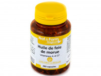 Huile de Foie de Morue 200 Capsules