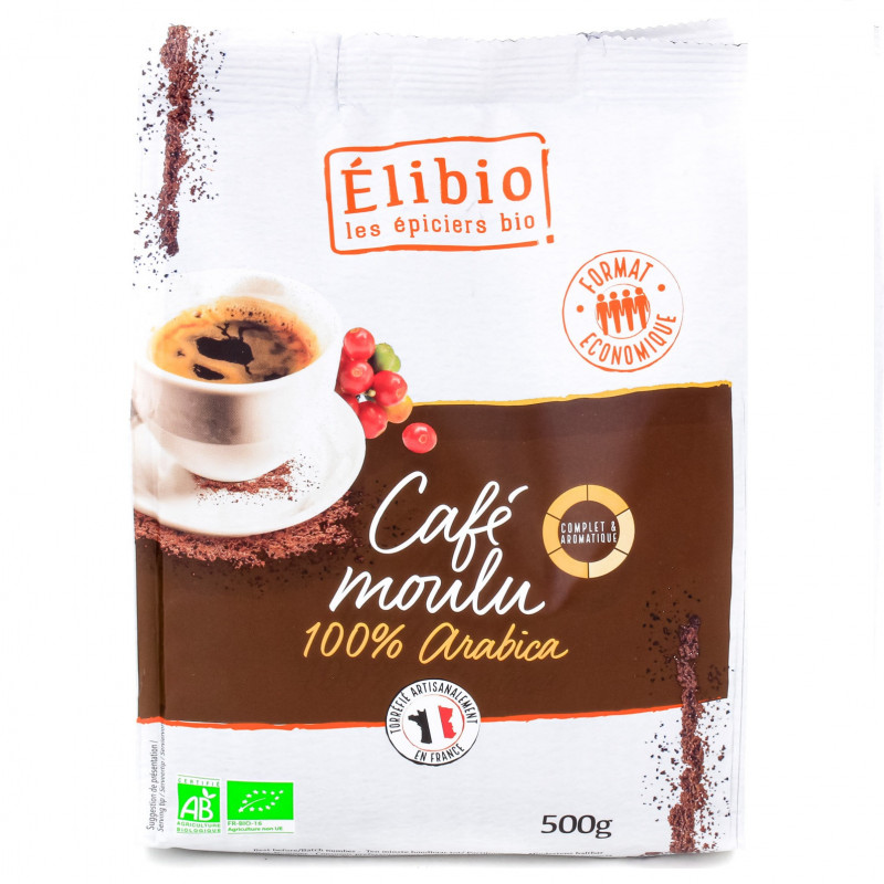 Café Moulu 100% Arabica Bio 500g