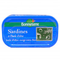 Sardines à l'Huile d'Olive Bio 69g