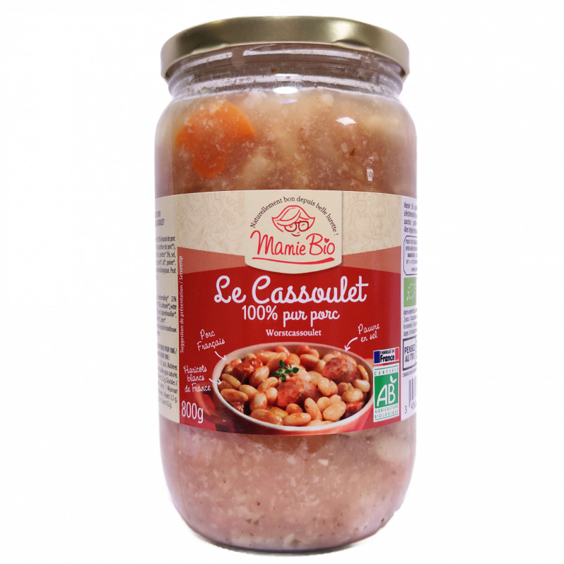 Cassoulet Bio 800g