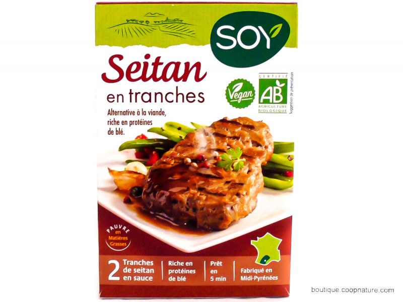 Seitan en Tranches Bio 2x125g