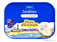 Sardines au Naturel 135g