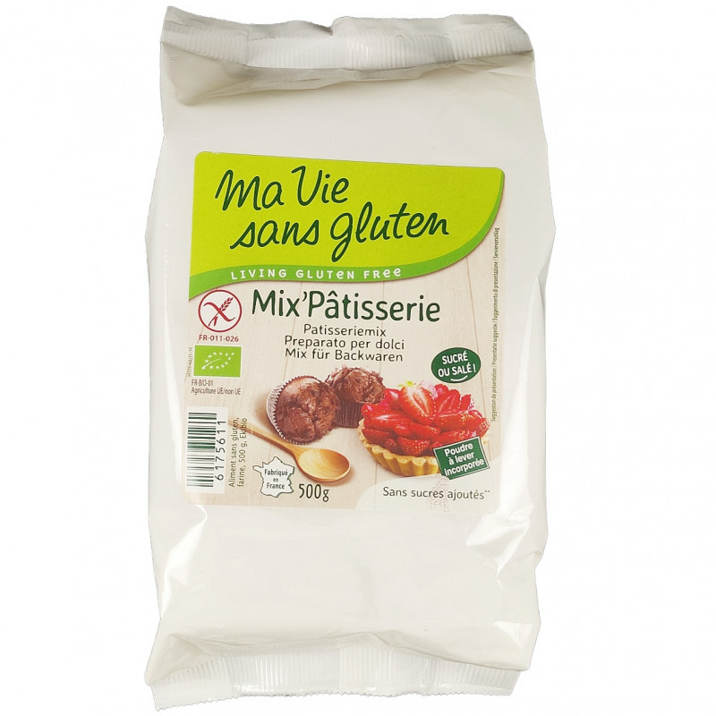 Mix'Pâtisserie Sans Gluten 500g