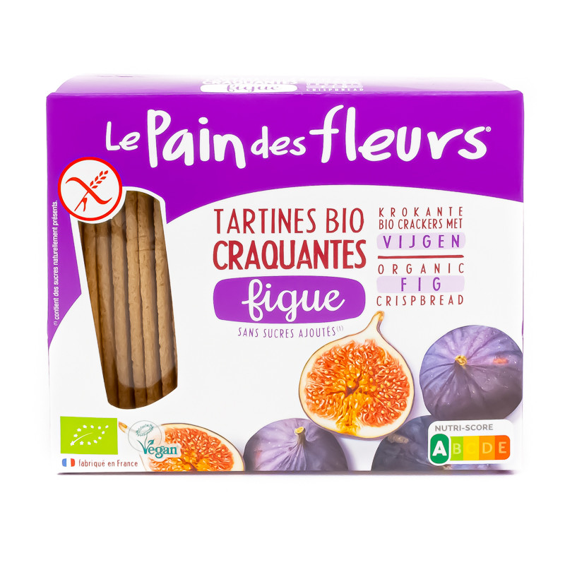 Tartines Craquantes aux Figues Bio 150g