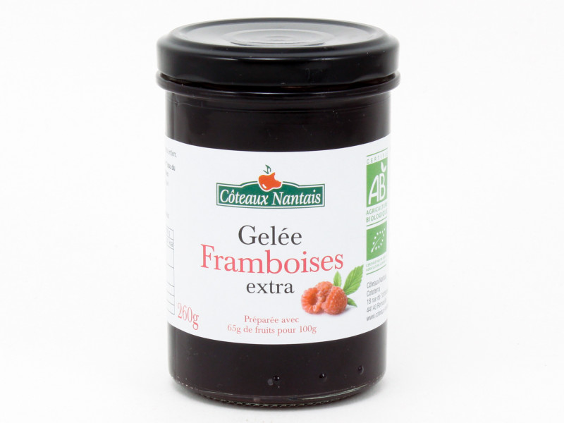 Gelée de Framboises Extra Bio 260g