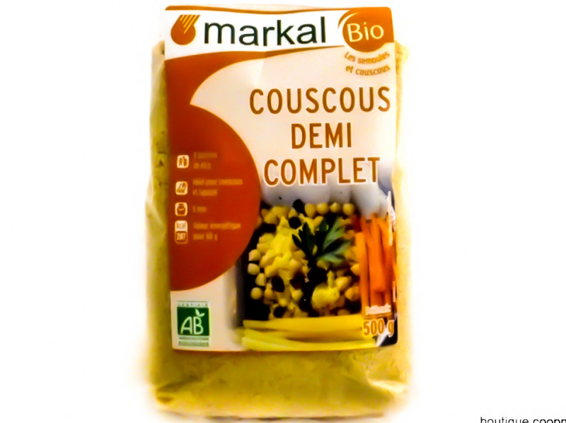 Couscous Demi-complet Bio 500g