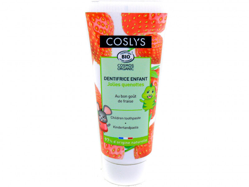 Dentifrice Enfant à la Fraise Cosmebio 50ml